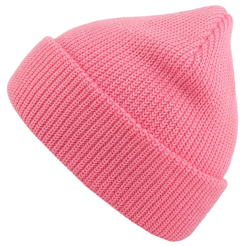 MaxNova Slouchy Beanie Hats Winter Knitted Caps Soft Warm Ski Hat (Pink) - Image 1